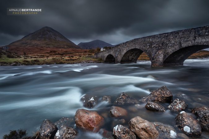 Mysterious bridge of Sligachan