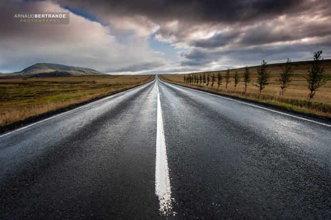 Sur la route en Islande