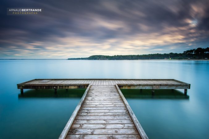 Ponton à Bombannes